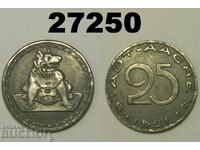 Άαχεν 25 pfennig 1921 Γερμανία