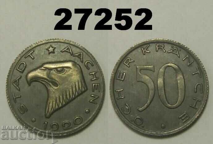 Aachen 50 pfennig 1920 Германия
