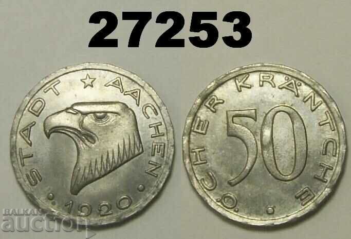 Aachen 50 pfennig 1920 Германия