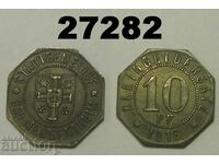 Mergentheim 10 pfennig 1918 Germania