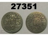 Dieburg 10 pfennig 1920 Германия
