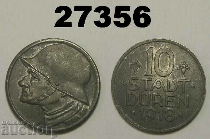 Düren 10 pfennig 1918 Γερμανία