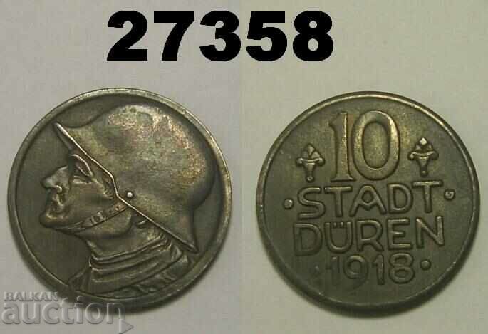 Düren 10 pfennig 1918 Германия