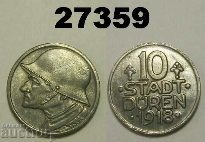 Düren 10 pfennig 1918 Германия
