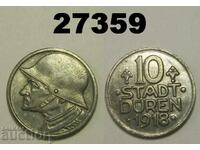 Düren 10 pfennig 1918 Germania