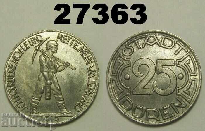 Düren 25 pfennig 1919 Германия