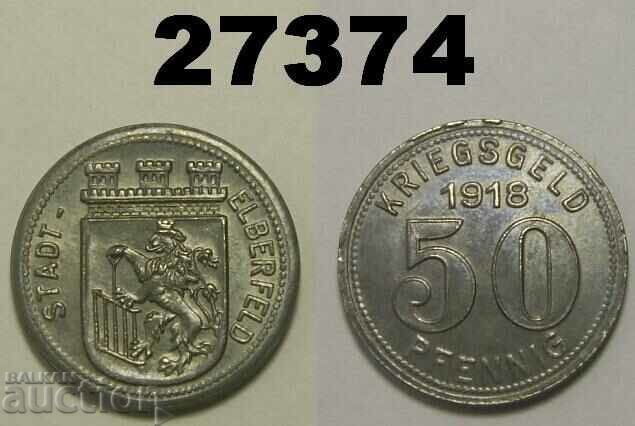 Elberfeld 50 pfennig 1918 Германия