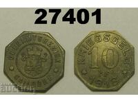 Gaildorf 10 pfennig 1918 Rare Germany