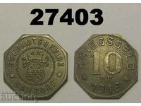 Gaildorf 10 pfennig 1918 Rare Germania