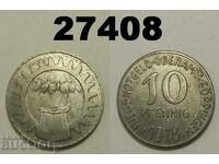 Göppingen 10 pfennig 1918 Germania