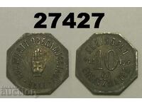 Hall 10 pfennig 1918 Germany