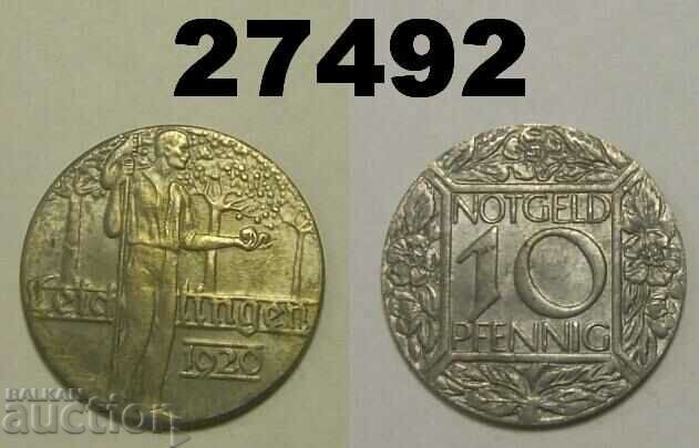 Leichlingen 10 pfennig 1920 Германия