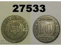 Münster Westfalen 10 pfennig 1918 Γερμανία