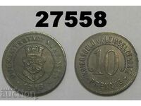 Nürtingen 10 pfennig 1918 Германия