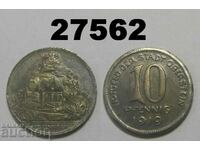 Oberstein 10 pfennig 1919 Γερμανία