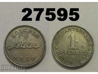 R! Ravensburg 1 pfennig 1920 Γερμανία