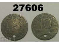 Rudolstadt 10 pfennig 1918 Германия