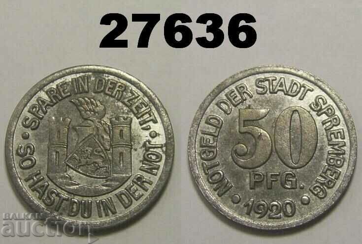 Spremberg 10 pfennig 1920 Германия