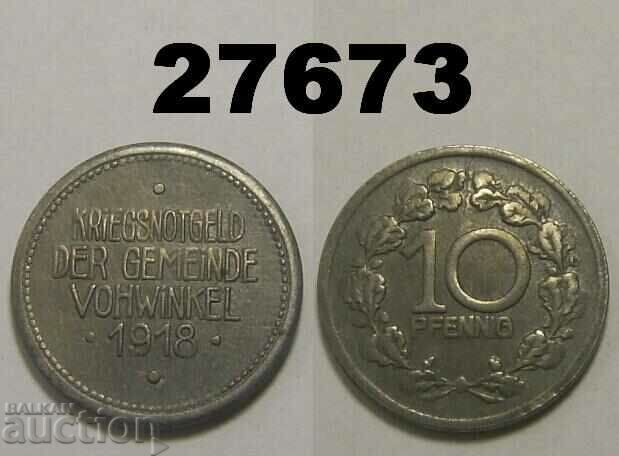 Vohwinkel 10 pfennig 1918 Germany
