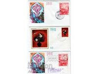 Monaco 3 pieces FDC 1972