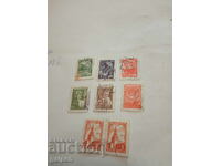 TIMBRIE POSTALE URSS - 8 buc. CLAIMO - 1,5 BGN