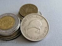 Monedă - Noua Zeelandă - 1 florin | 1965