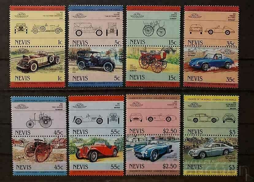 Nevis 1984 Mașini vechi Prima serie MNH