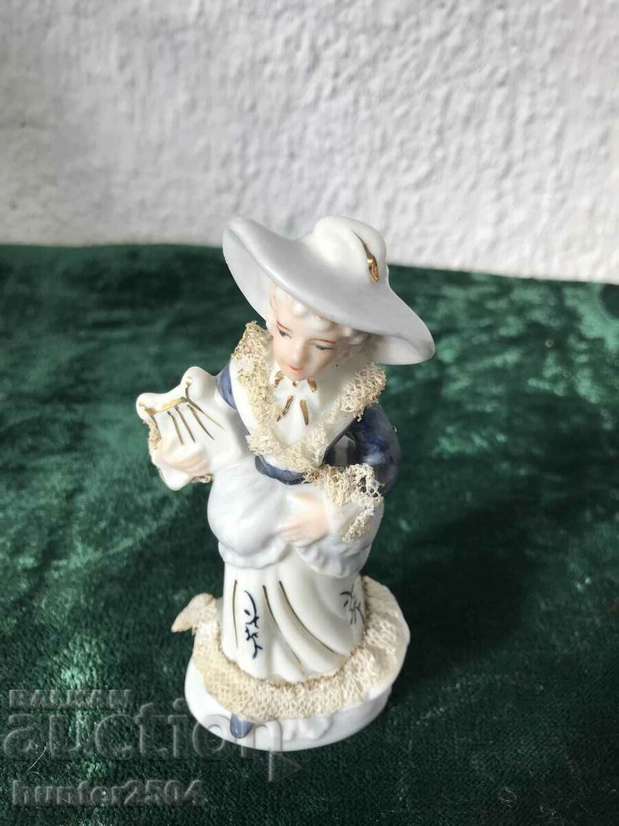 Κυρία με άρπα - 12 cm