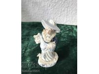 Lady with a harp - 12 cm