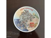 Porcelain wall plate Montenegro