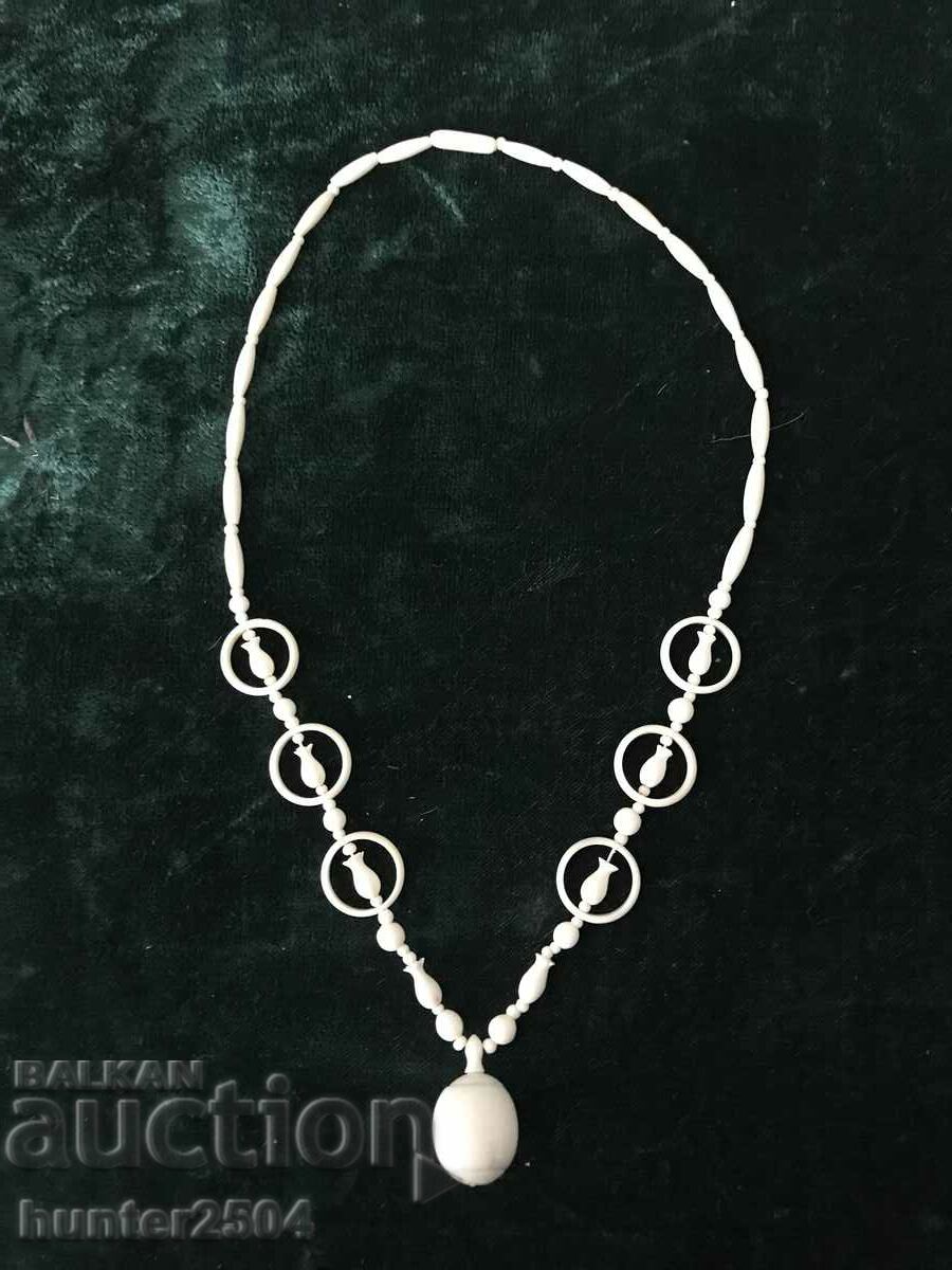 Necklace-65 cm with pendant