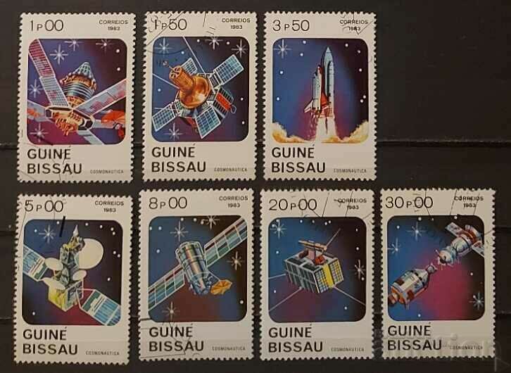 Guineea Bissau 1983 Seria Cosmos Stamped