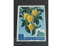 timbru poștal din San Marino