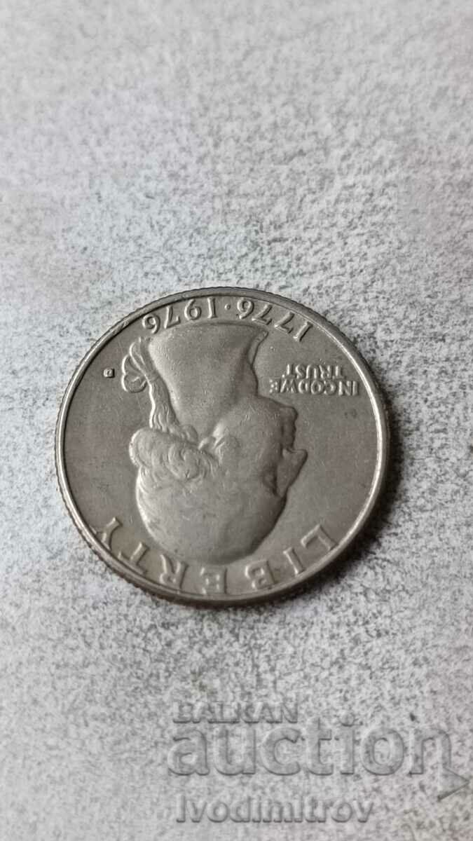 ΗΠΑ 25 σεντς 1976 200 Χρόνια Ανεξαρτησίας με τιμή 1.45 BGN | € 0.74 ΗΠΑ 25 σεντς 1976 200 Χρόνια Ανεξαρτησίας με τιμή 1.45 BGN | € 0.74