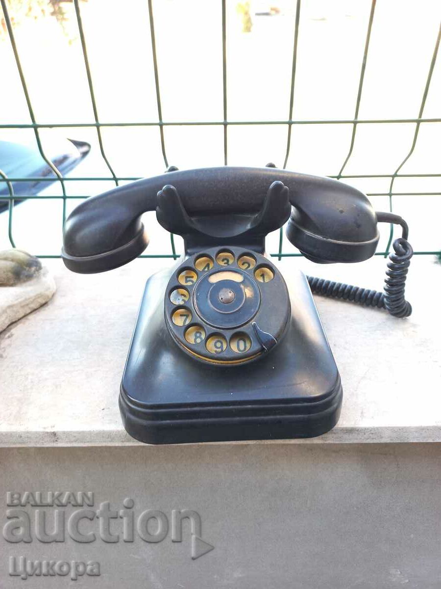 ΠΑΛΙΟ ΤΗΛΕΦΩΝΟ ΒΑΚΕΛΙΤΗΣ ΜΕ ΡΥΝΤΗΡΙΟ ΒΑΣΙΛΕΙΟ ΒΟΥΛΓΑΡΙΑΣ με τιμή 80.00 BGN | € 40.90 ΠΑΛΙΟ ΤΗΛΕΦΩΝΟ ΒΑΚΕΛΙΤΗΣ ΜΕ ΡΥΝΤΗΡΙΟ ΒΑΣΙΛΕΙΟ ΒΟΥΛΓΑΡΙΑΣ με τιμή 80.00 BGN | € 40.90