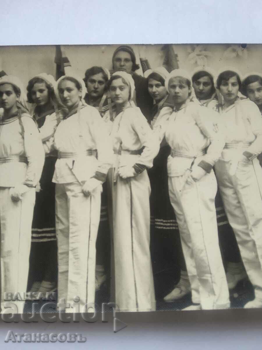 Old photo of a woman in uniform with price 100.00 BGN | € 51.13 Old photo of a woman in uniform with price 100.00 BGN | € 51.13