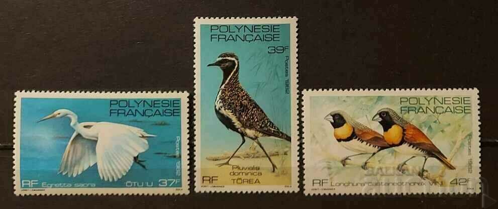 Polinezia Franceză 1982 Păsări 6€ MNH