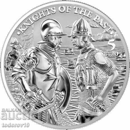 1 oz Silver Knights of the Past - Malta 2022