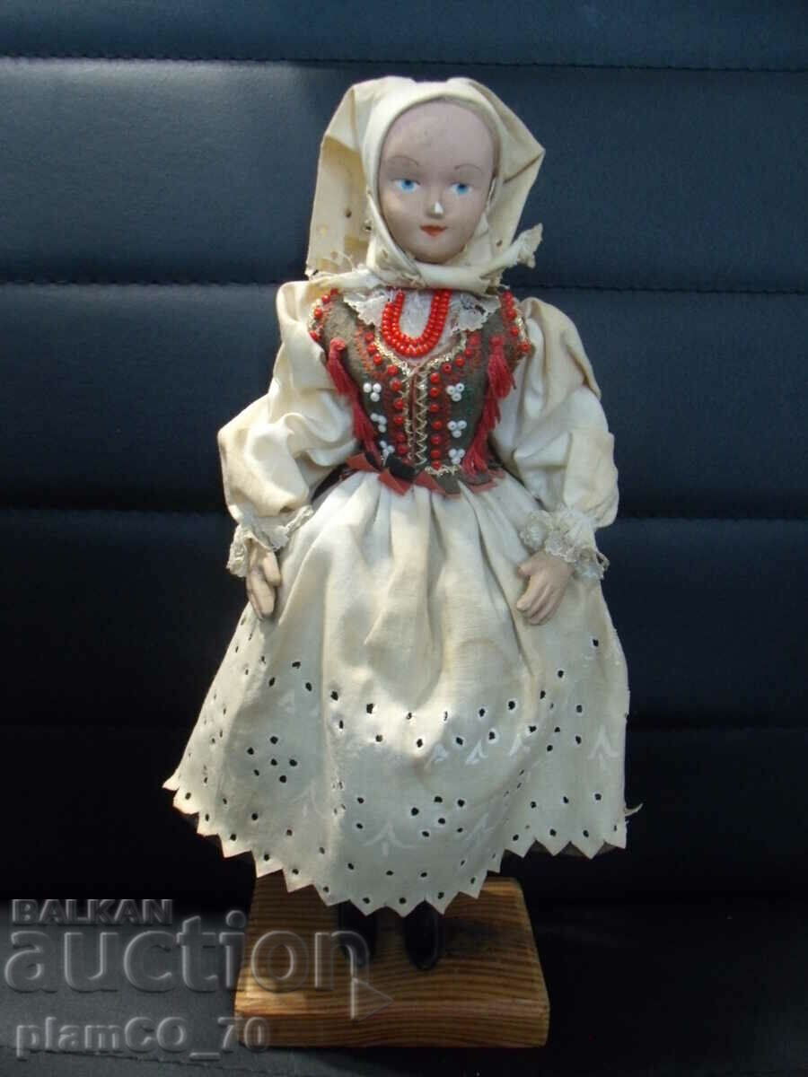No.*7264 old doll - height 25 cm
