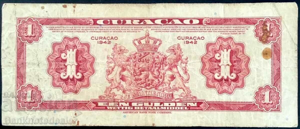 Netherlands Antilles Curacao 1 gulden 1942 PIck 35a Ref 9311 with price 75.00 BGN | € 38.35 Netherlands Antilles Curacao 1 gulden 1942 PIck 35a Ref 9311 with price 75.00 BGN | € 38.35