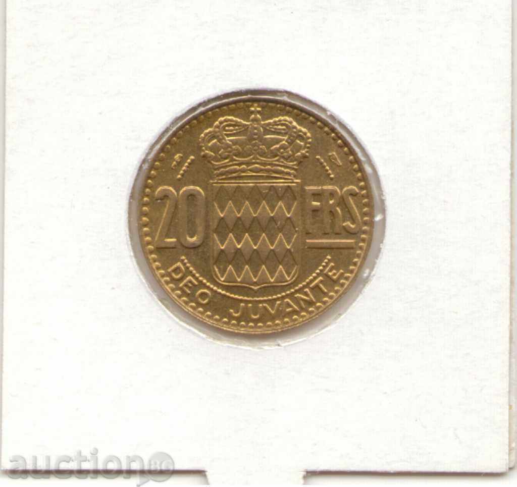 +Monaco-20 Francs-1951-KM# 131-Rainier III with price 11.90 BGN | € 6.08 +Monaco-20 Francs-1951-KM# 131-Rainier III with price 11.90 BGN | € 6.08