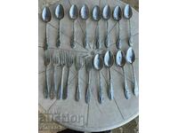Aluminum forks and spoons