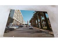 Postcard Rabat Avenue Mohamed V 1972