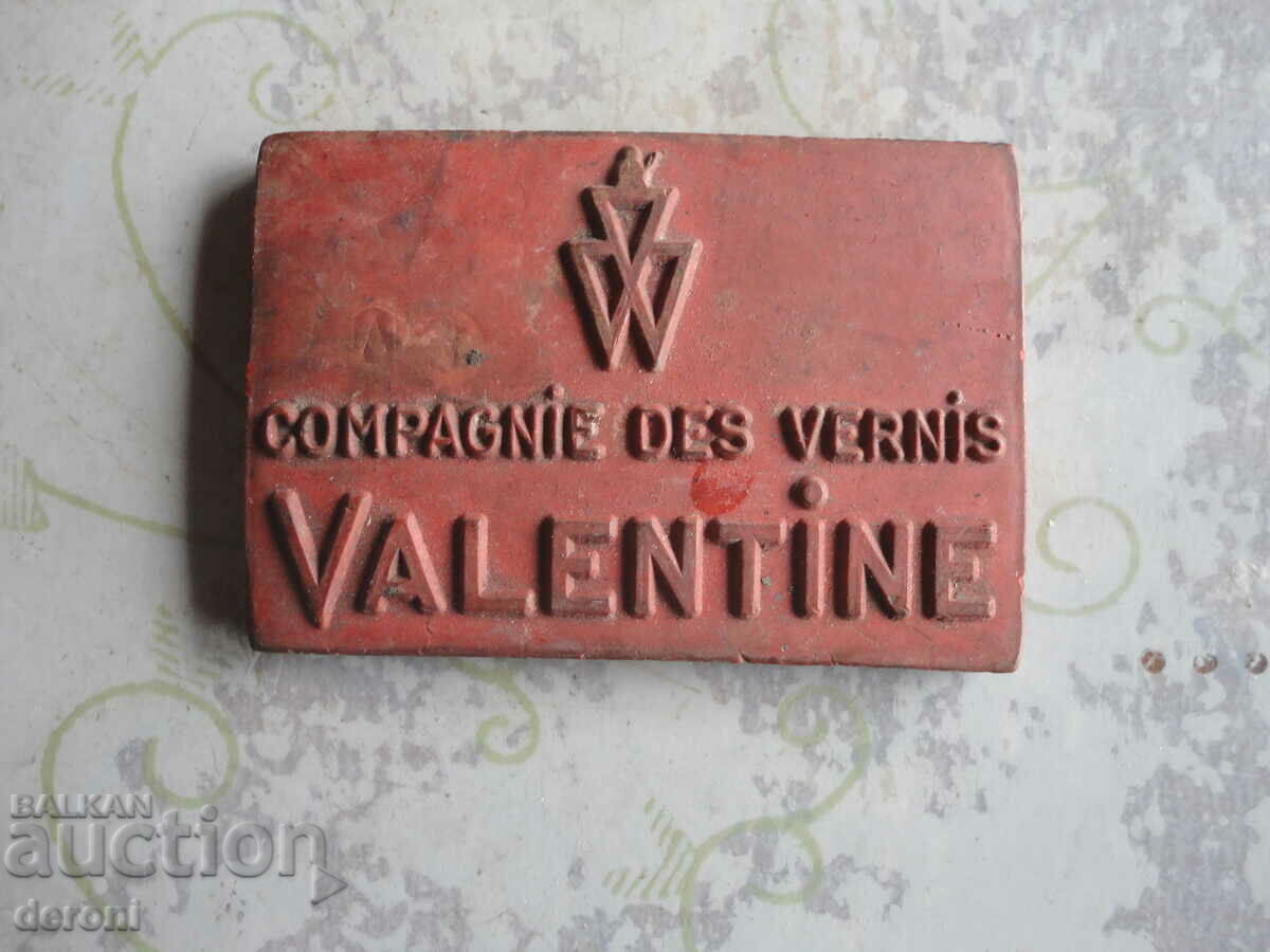 Vintage emblem sign Valentine - 5