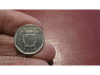 1995 год 5 цента Малта