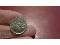 1991 year 2 cents Malta