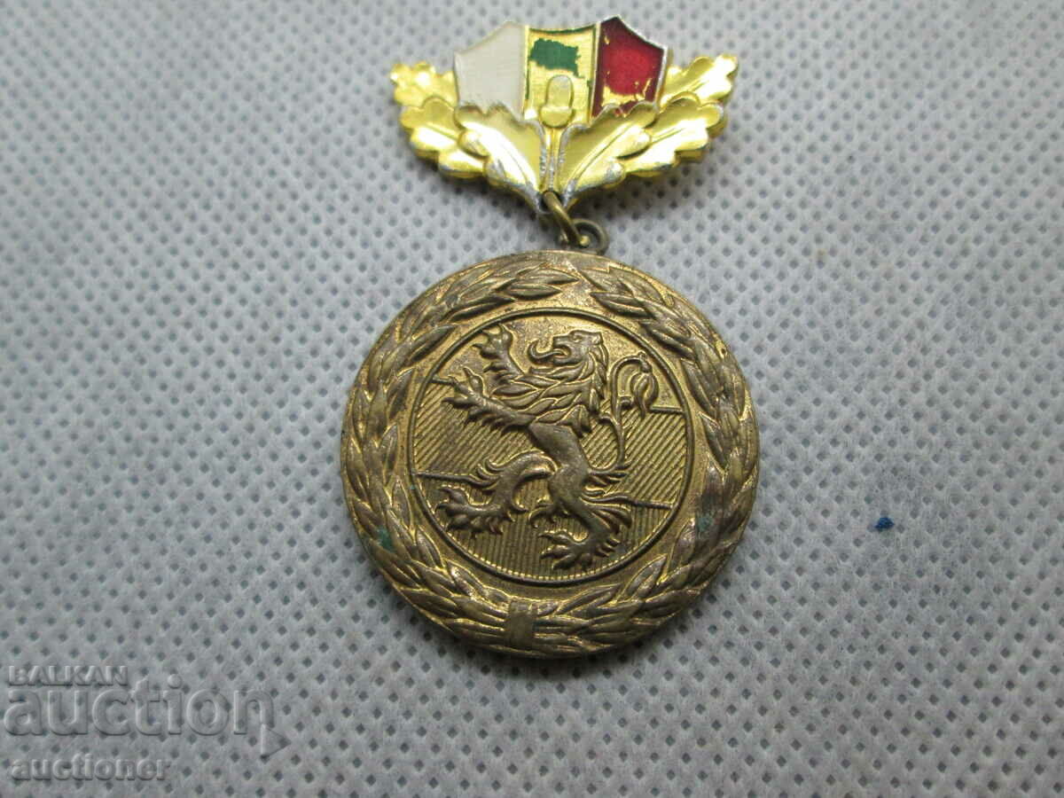 BADGE OF HONOR VETERAN OF THE WARS 1995 BRONZE THREE KINDS OF ENAMEL - 5 BADGE OF HONOR VETERAN OF THE WARS 1995 BRONZE THREE KINDS OF ENAMEL - 5