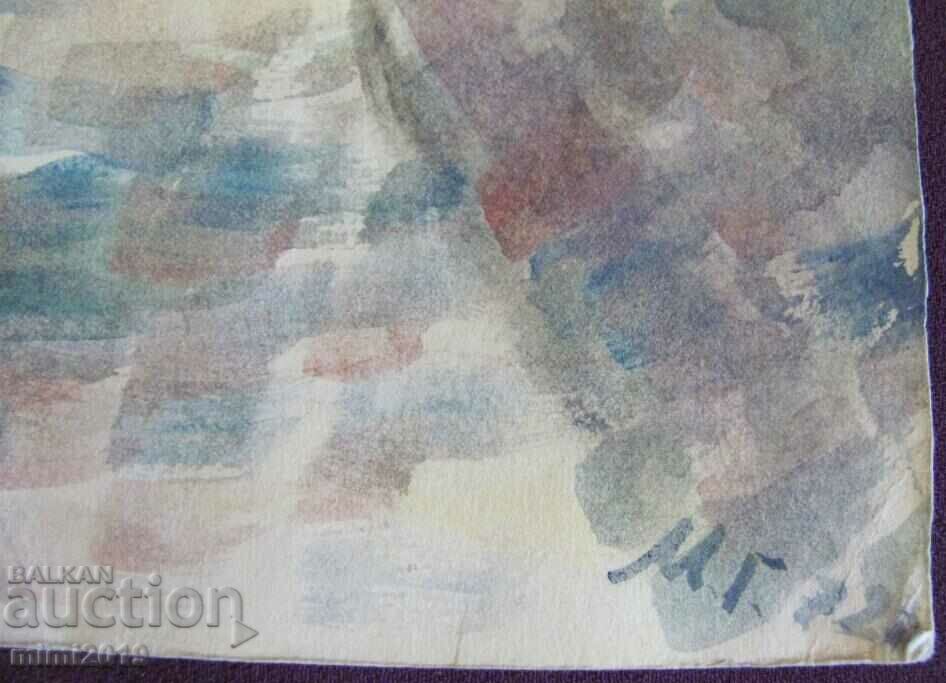 1974 Painting Watercolor Signed with price 35.00 BGN | € 17.90 1974 Painting Watercolor Signed with price 35.00 BGN | € 17.90