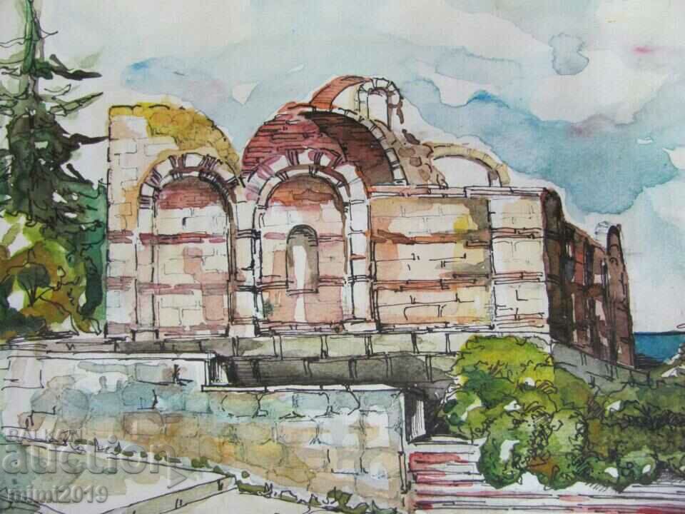 1976 Painting Watercolor Signed - 5 1976 Painting Watercolor Signed - 5