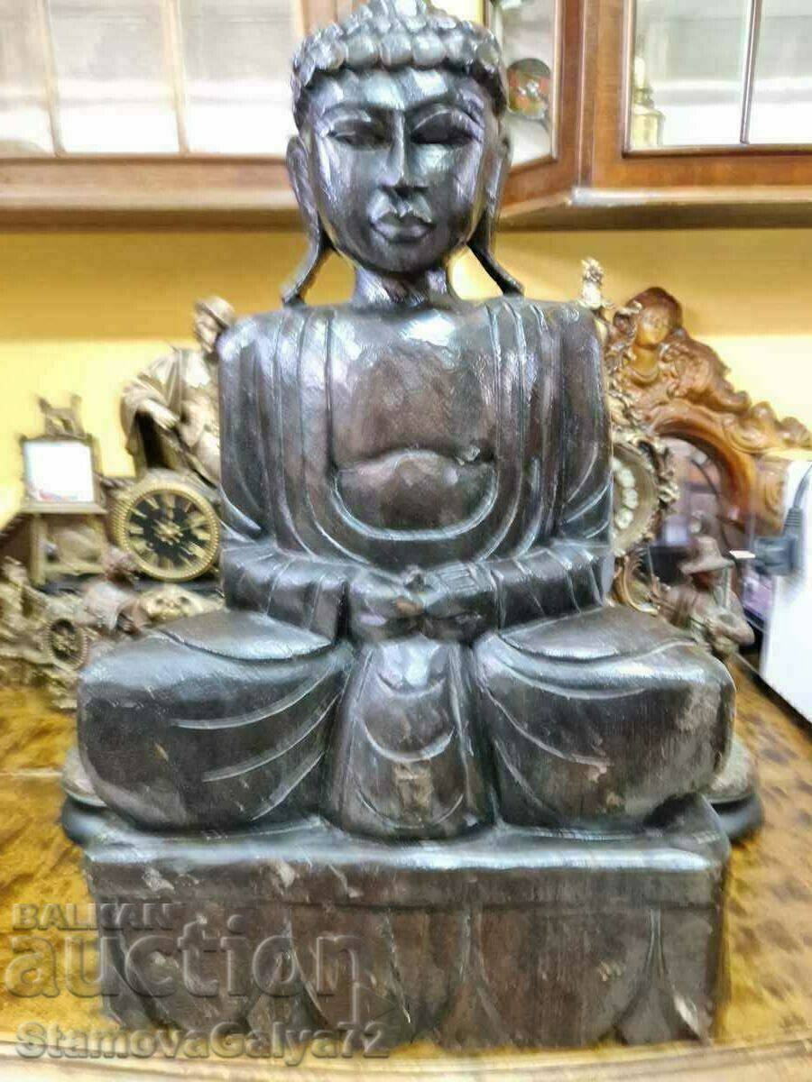 Magnificent large antique wooden figure statuette with price 229.00 BGN | € 117.09